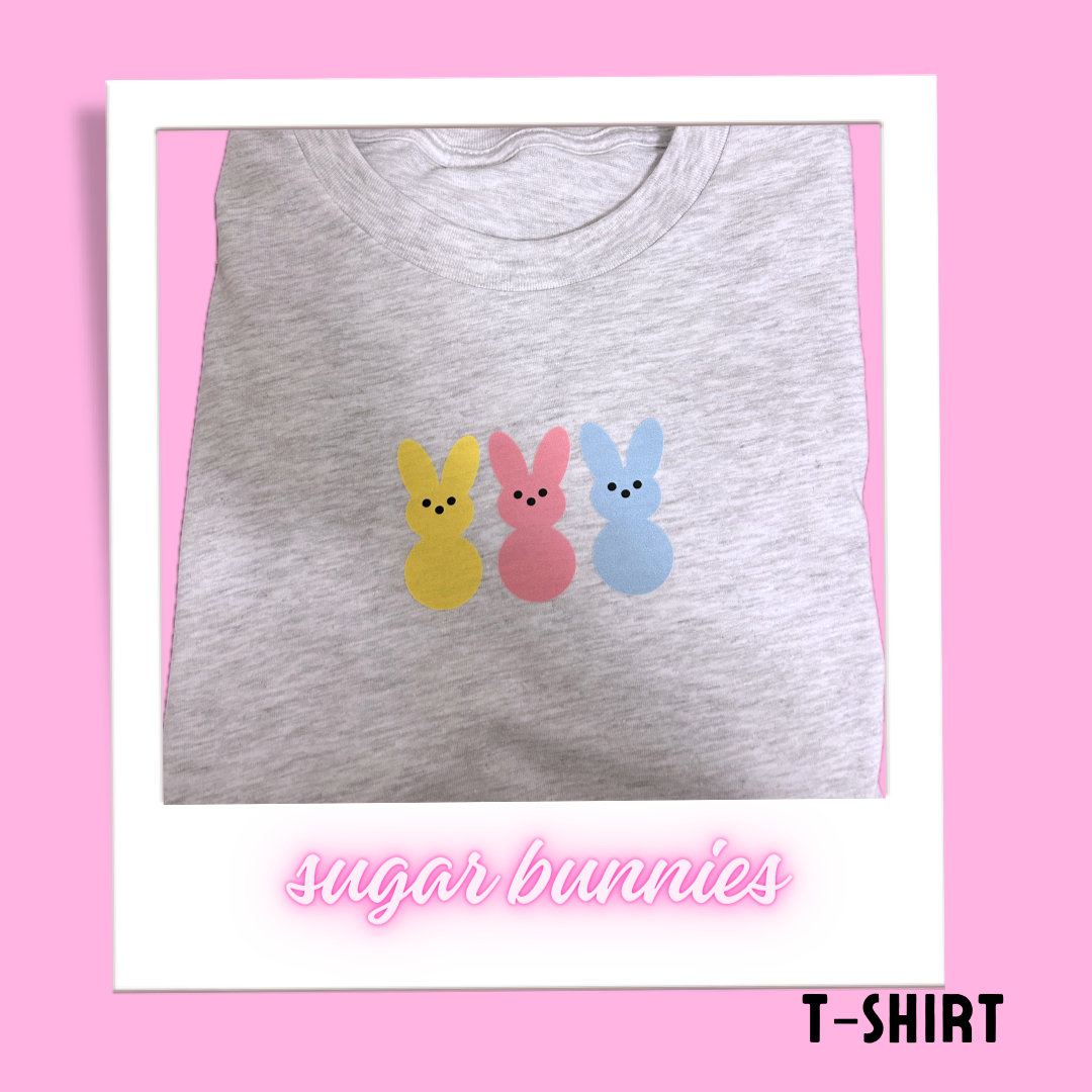 Short sleeve T-shirt -sugar bunnies